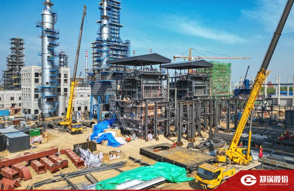 直擊一線！鄭鍋針狀焦余熱鍋爐項(xiàng)目建設(shè)全面提速