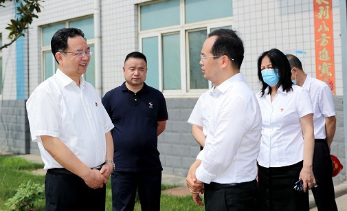 鄭州市委常委、市紀委書記杜新軍一行蒞臨調(diào)研
